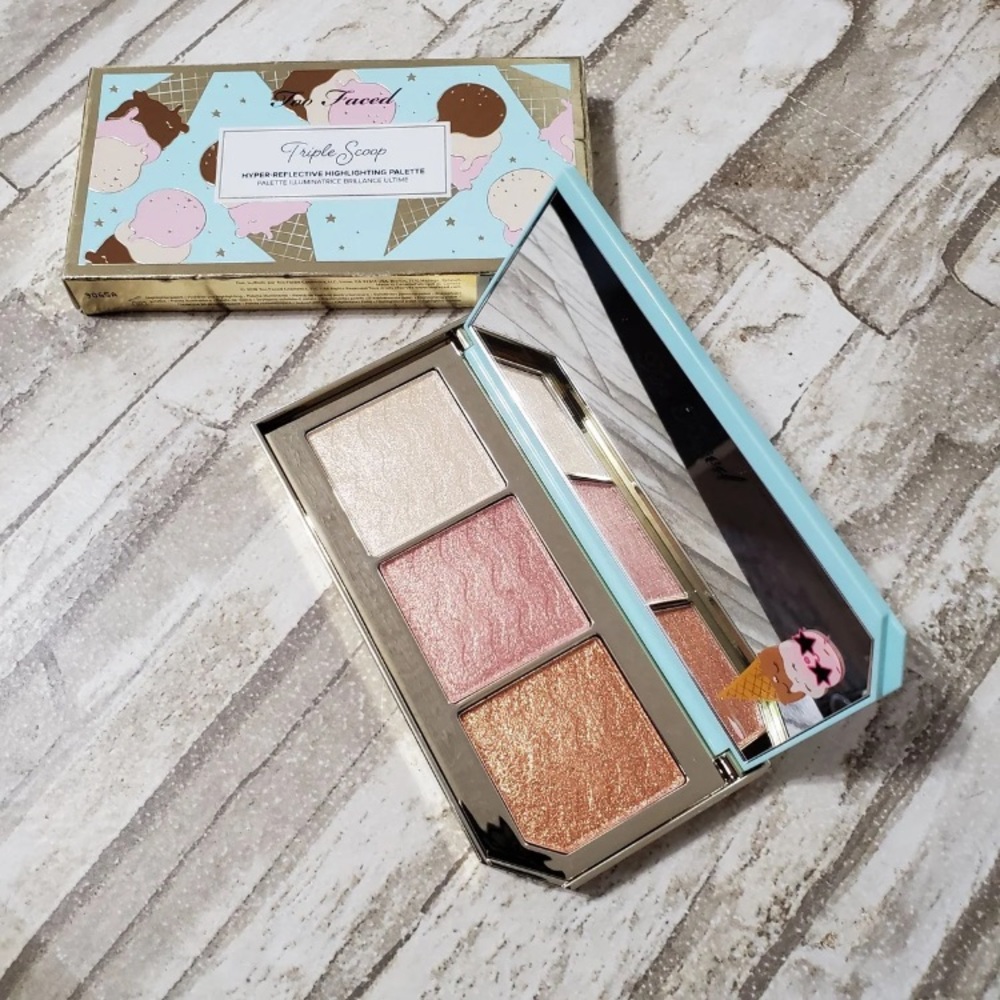 🛍 BrandNew Too Faced Triple Scoop Palette💕